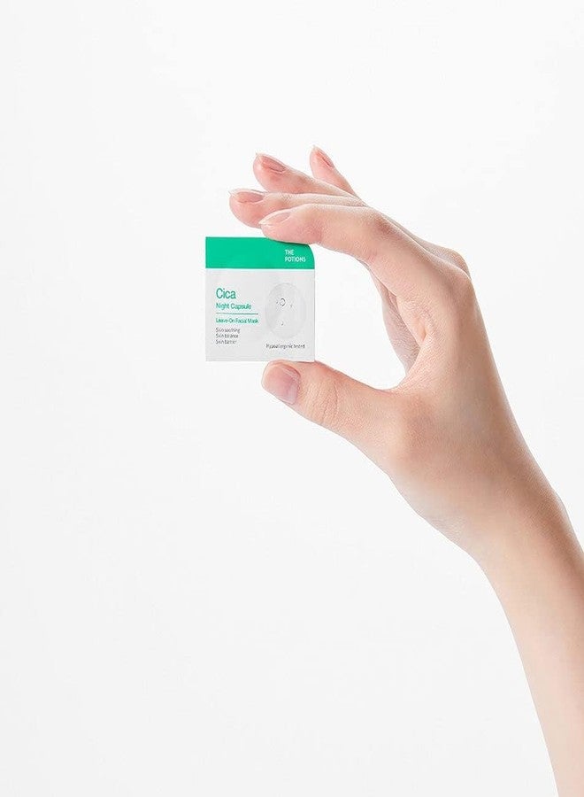 The Potions Cica Night Capsule | 6 Count, 2 ml each | For Acne prone, sensitive skin | Soothing, Balancing, Skin Barrier | Product of Korea - Image 5